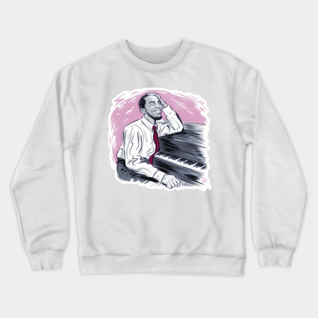 Ahmad Jamal - An illustration by Paul Cemmick Crewneck Sweatshirt by PLAYDIGITAL2020